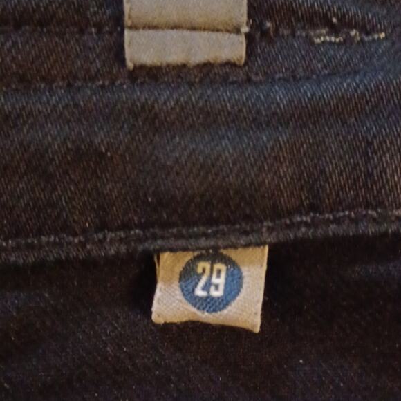 CITIZENS OF HUMANITY Black Elson Medium Rise Straight Leg Jeans. Size 29 - Picture 12 of 16